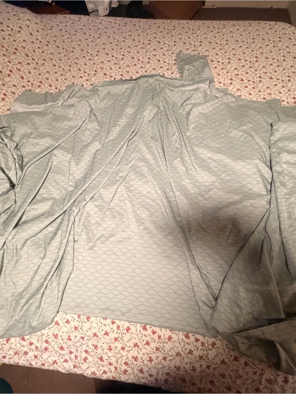 Mainstays Light Blue Wave-Pattern Pillowcases